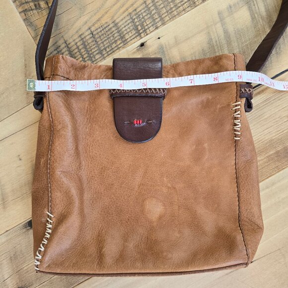 Lucky Brand Brown Leather Handbag - Picture 2 of 12